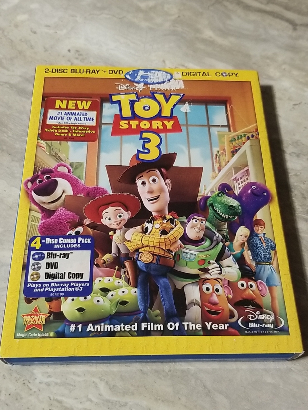 Disney Toy Story 3 Blu-ray + DVD Combo Pack